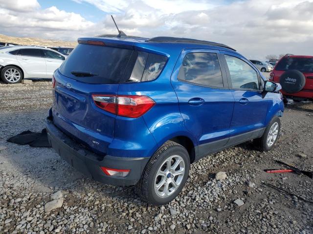 MAJ6S3GL6LC338663 - 2020 FORD ECOSPORT SE ლურჯი ფოტო 3