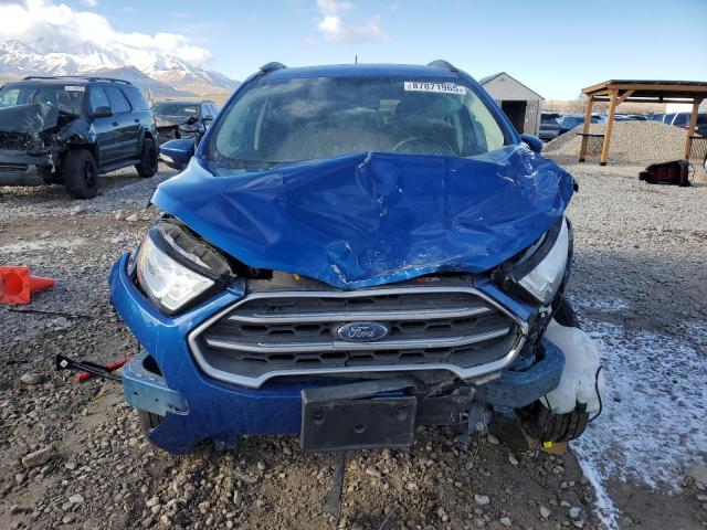 MAJ6S3GL6LC338663 - 2020 FORD ECOSPORT SE ლურჯი ფოტო 5