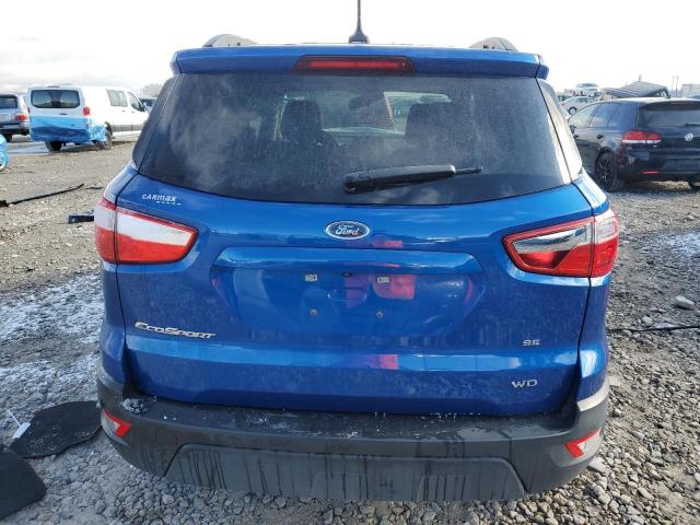 MAJ6S3GL6LC338663 - 2020 FORD ECOSPORT SE ლურჯი ფოტო 6