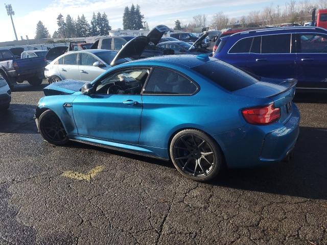 WBS1J5C59JVD36008 - 2018 BMW M2 BLUE photo 2