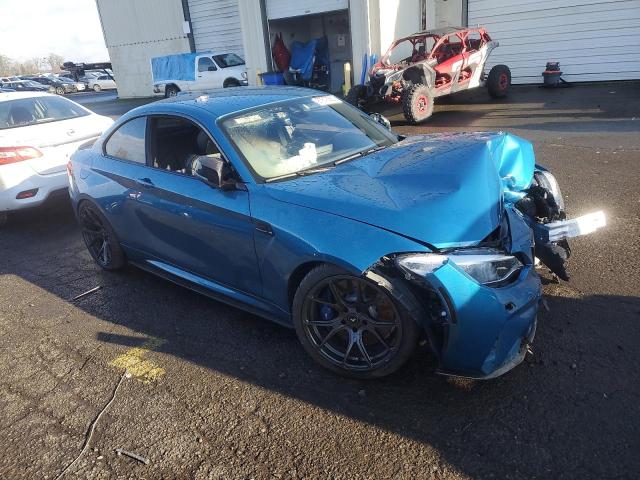 WBS1J5C59JVD36008 - 2018 BMW M2 BLUE photo 4