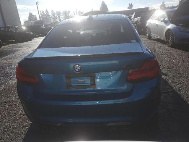 WBS1J5C59JVD36008 - 2018 BMW M2 BLUE photo 6