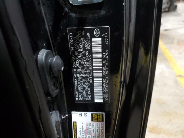 JTKJF5C7XB3006309 - 2011 TOYOTA SCION TC 黑色 照片 12