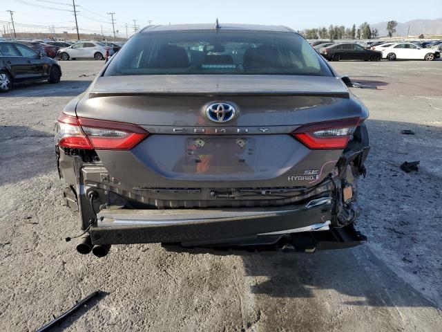 4T1S31AK9RU627447 - 2024 TOYOTA CAMRY SE NIGHT SHADE CHARCOAL photo 6