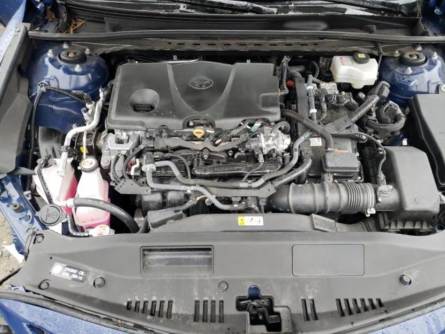 4T1T31AK2RU067968 - 2024 TOYOTA CAMRY SE NIGHT SHADE BLUE photo 11