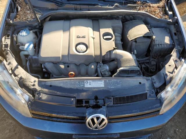 WVWDA7AJXBW104851 - 2011 VOLKSWAGEN GOLF BLUE photo 11