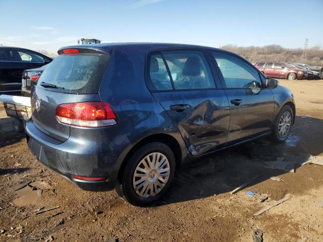 WVWDA7AJXBW104851 - 2011 VOLKSWAGEN GOLF BLUE photo 3