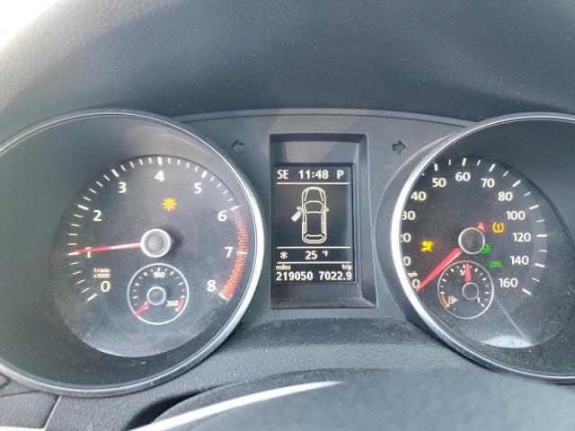 WVWDA7AJXBW104851 - 2011 VOLKSWAGEN GOLF BLUE photo 9