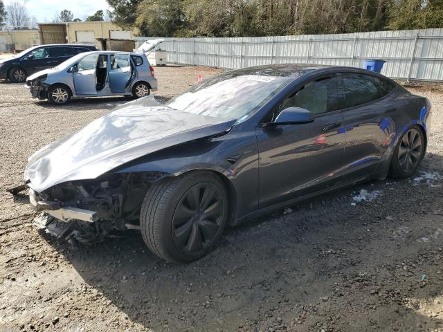 5YJSA1E58NF462069 - 2022 TESLA MODEL S Գրաֆիտ լուսանկար 1
