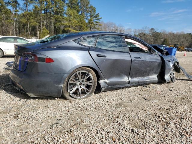 5YJSA1E58NF462069 - 2022 TESLA MODEL S Գրաֆիտ լուսանկար 3