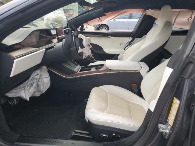 5YJSA1E58NF462069 - 2022 TESLA MODEL S Գրաֆիտ լուսանկար 7