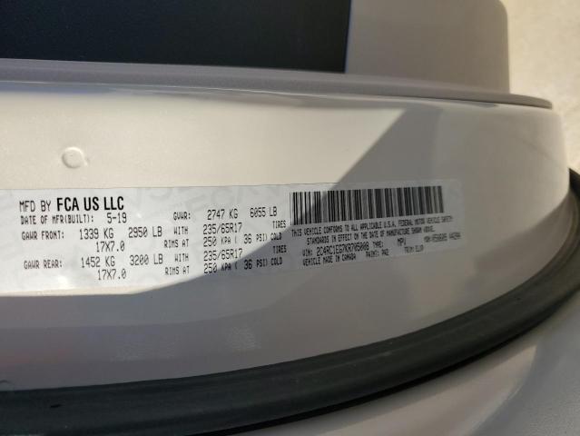 2C4RC1EG7KR705008 - 2019 CHRYSLER PACIFICA TOURING L PLUS WHITE photo 13