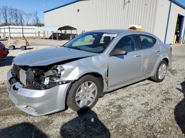 1B3BD4FG7BN509549 - 2011 DODGE AVENGER EXPRESS SILVER photo 1