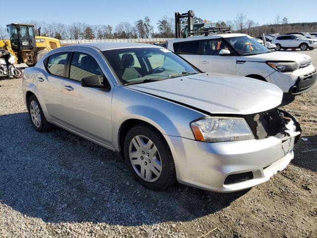 1B3BD4FG7BN509549 - 2011 DODGE AVENGER EXPRESS SILVER photo 4