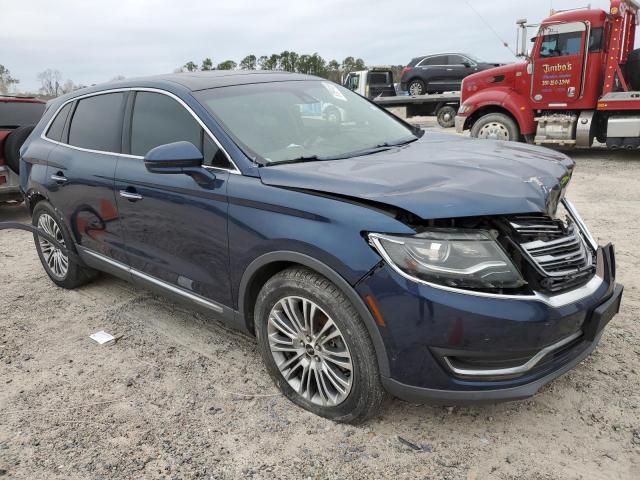 2LMPJ8LR6HBL22365 - 2017 LINCOLN MKX RESERVE 蓝色 照片 4