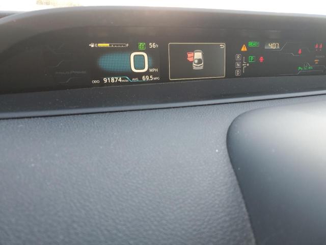 JTDKARFP0H3000301 - 2017 TOYOTA PRIUS PRIM SILVER photo 9