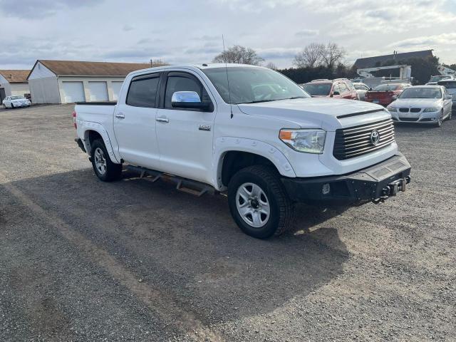 5TFAY5F19EX386426 - 2014 TOYOTA TUNDRA CREWMAX PLATINUM თეთრი ფოტო 4