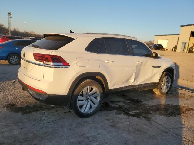 1V25E2CA4LC226275 - 2020 VOLKSWAGEN ATLAS CROS SE WHITE photo 3