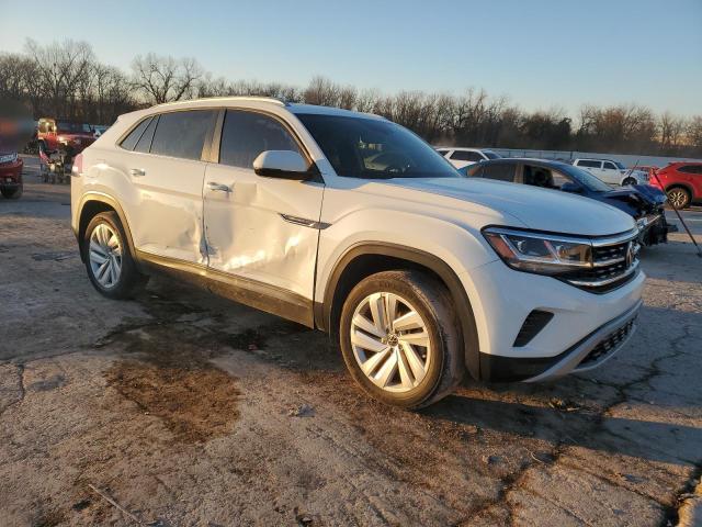 1V25E2CA4LC226275 - 2020 VOLKSWAGEN ATLAS CROS SE WHITE photo 4