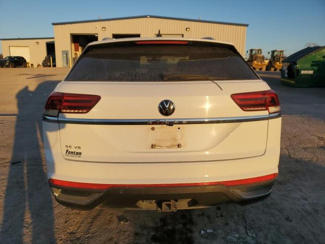 1V25E2CA4LC226275 - 2020 VOLKSWAGEN ATLAS CROS SE WHITE photo 6