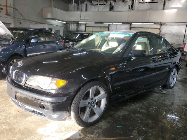 WBAAZ33474KP85411 - 2004 BMW 325 IS SULEV BLACK photo 1