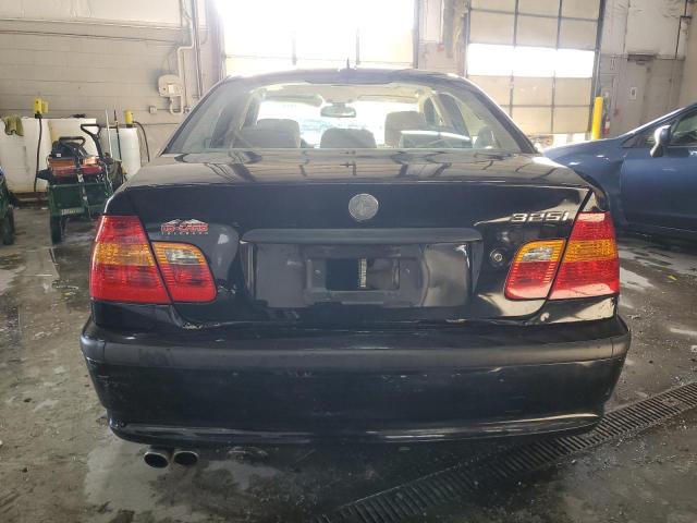 WBAAZ33474KP85411 - 2004 BMW 325 IS SULEV BLACK photo 6