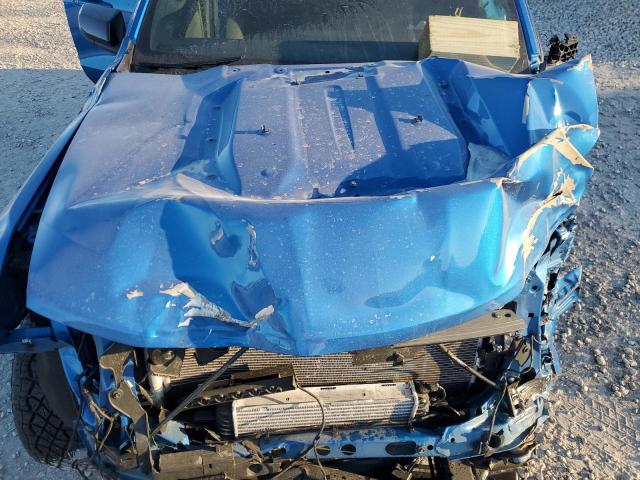 1GCPTFEK0R1176668 - 2024 CHEVROLET COLORADO ZR2 BLUE photo 11