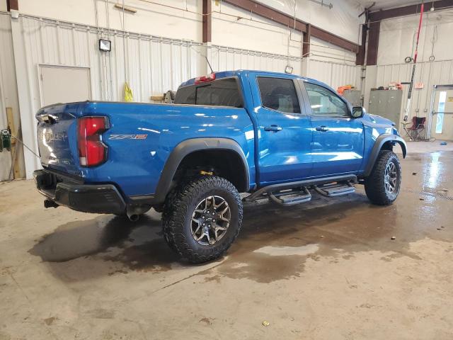 1GCPTFEK0R1176668 - 2024 CHEVROLET COLORADO ZR2 BLUE photo 3