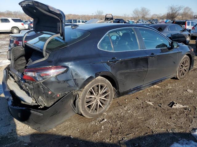 4T1T11AK6PU148037 - 2023 TOYOTA CAMRY SE NIGHT SHADE BLACK photo 3