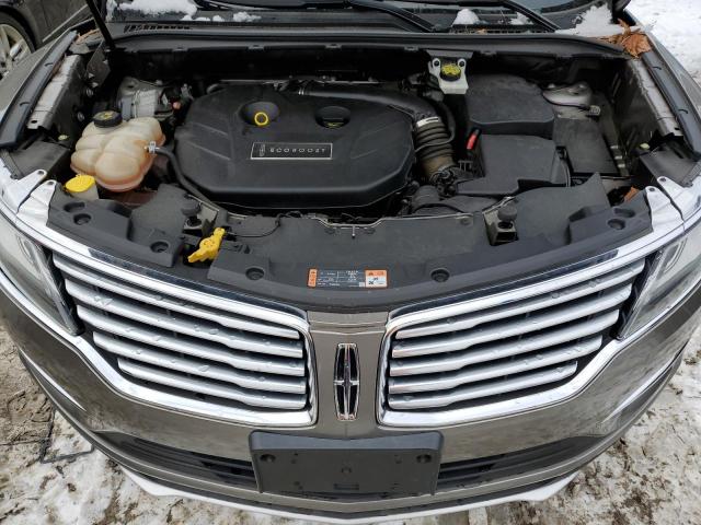 5LMTJ3DH4GUJ02960 - 2016 LINCOLN MKC RESERVE ნაცრისფერი ფოტო 12