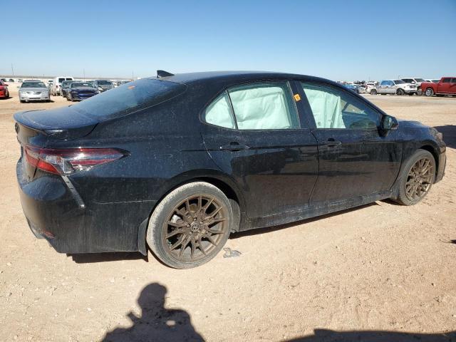 4T1G11AK7PU107577 - 2023 TOYOTA CAMRY SE NIGHT SHADE BLACK photo 3