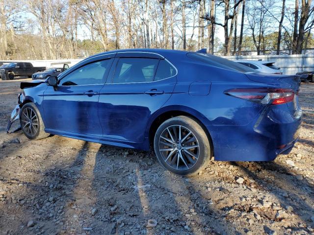 4T1G11AKXPU093934 - 2023 TOYOTA CAMRY SE NIGHT SHADE BLUE photo 2