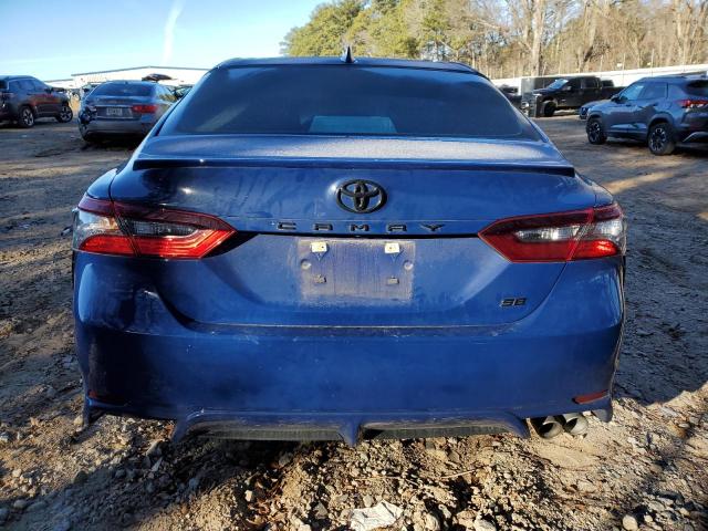 4T1G11AKXPU093934 - 2023 TOYOTA CAMRY SE NIGHT SHADE BLUE photo 6