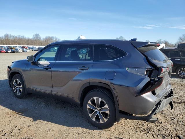 5TDGZRBH8NS255978 - 2022 TOYOTA HIGHLANDER XLE Qara foto 2