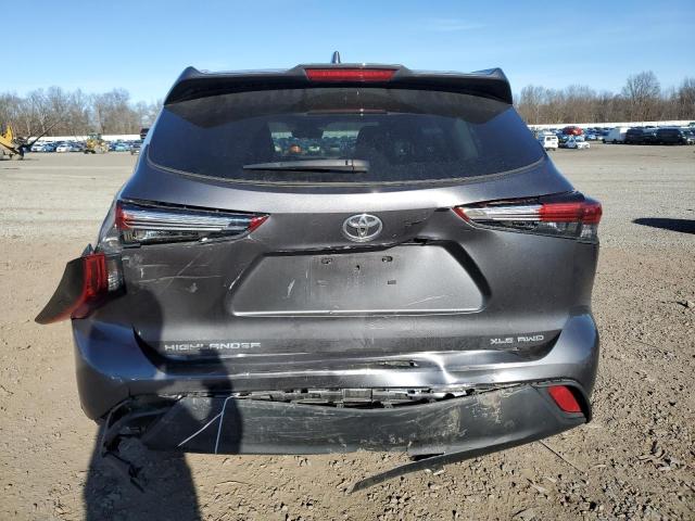 5TDGZRBH8NS255978 - 2022 TOYOTA HIGHLANDER XLE Qara foto 6