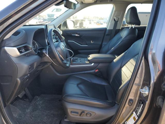 5TDGZRBH8NS255978 - 2022 TOYOTA HIGHLANDER XLE Qara foto 7