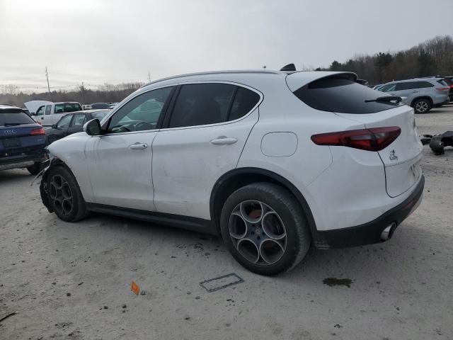 ZASFAKBN8J7B87421 - 2018 ALFA ROMEO STELVIO TI WHITE photo 2