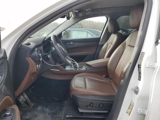 ZASFAKBN8J7B87421 - 2018 ALFA ROMEO STELVIO TI WHITE photo 7