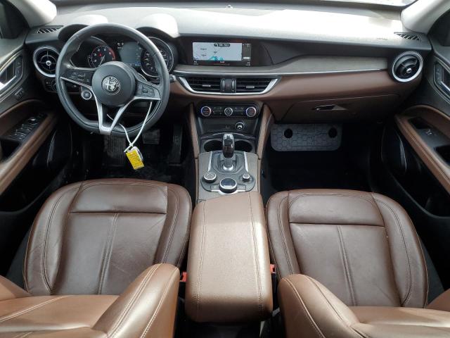 ZASFAKBN8J7B87421 - 2018 ALFA ROMEO STELVIO TI WHITE photo 8