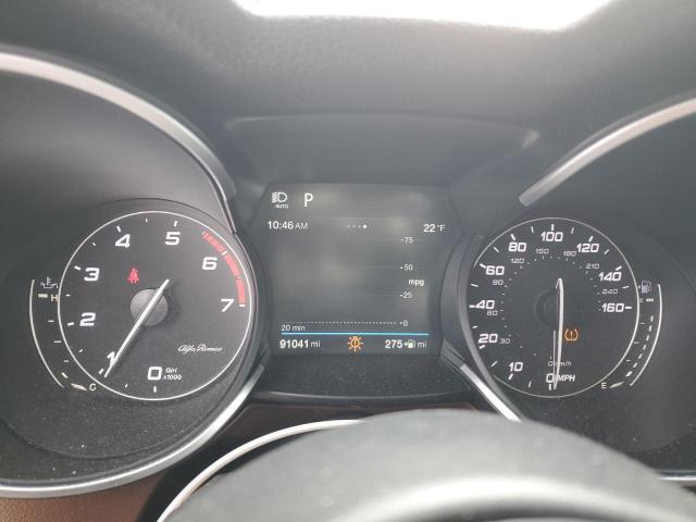 ZASFAKBN8J7B87421 - 2018 ALFA ROMEO STELVIO TI WHITE photo 9