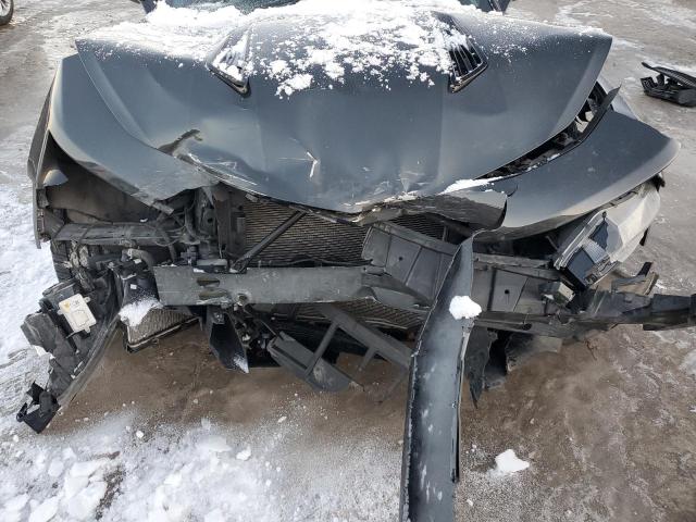 1G1FH1R72J0176566 - 2018 CHEVROLET CAMARO SS GRAY photo 11