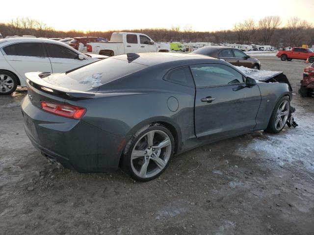 1G1FH1R72J0176566 - 2018 CHEVROLET CAMARO SS GRAY photo 3
