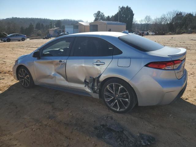 JTDS4MCE6MJ056875 - 2021 TOYOTA COROLLA SE ვერცხლისფერი ფოტო 2