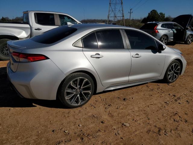 JTDS4MCE6MJ056875 - 2021 TOYOTA COROLLA SE ვერცხლისფერი ფოტო 3