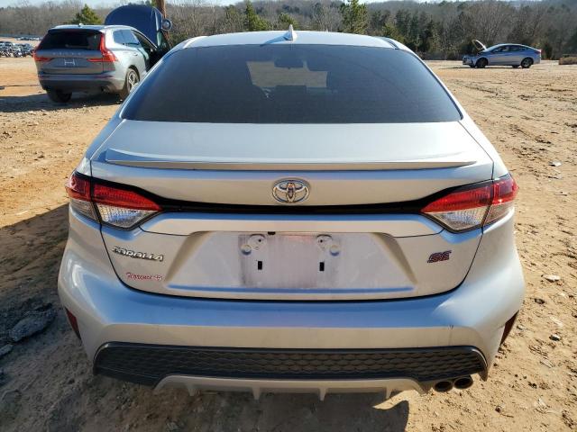 JTDS4MCE6MJ056875 - 2021 TOYOTA COROLLA SE ვერცხლისფერი ფოტო 6