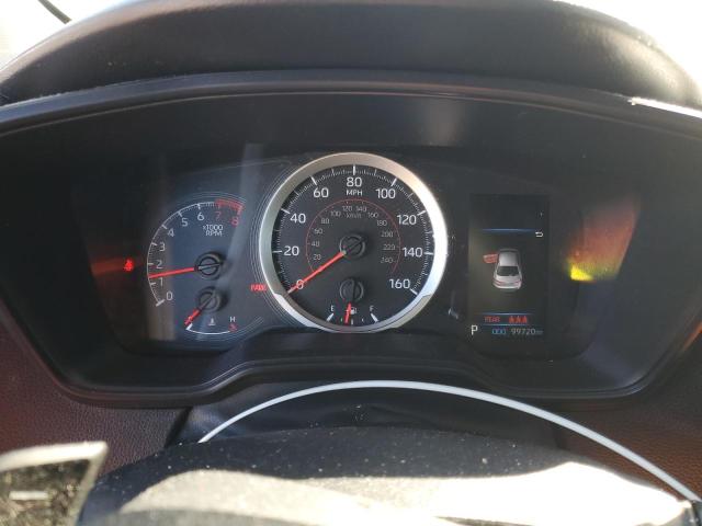 JTDS4MCE6MJ056875 - 2021 TOYOTA COROLLA SE ვერცხლისფერი ფოტო 9