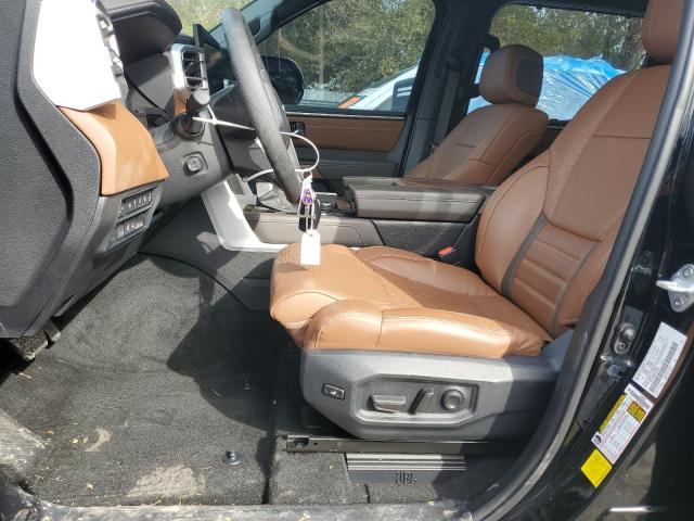 5TFMA5DB5PX124208 - 2023 TOYOTA TUNDRA CREWMAX PLATINUM შავი ფოტო 7