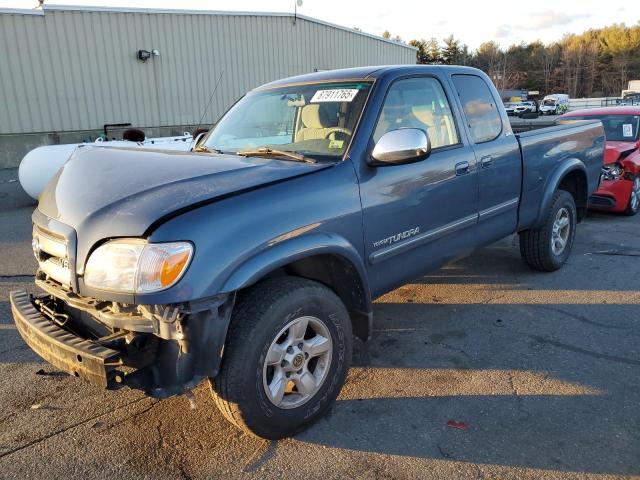 5TBBT44155S458155 - 2005 TOYOTA TUNDRA ACCESS CAB SR5 BLUE photo 1