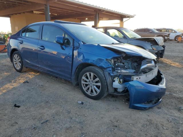 19XFB2F94CE023069 - 2012 HONDA CIVIC EXL ლურჯი ფოტო 4