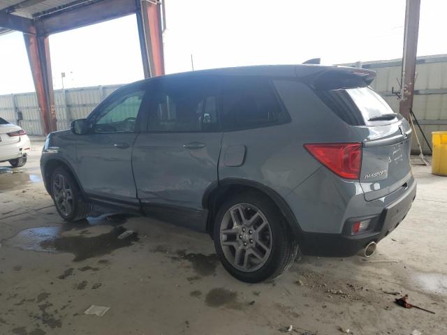 5FNYF8H52PB033710 - 2023 HONDA PASSPORT EXL BLUE photo 2